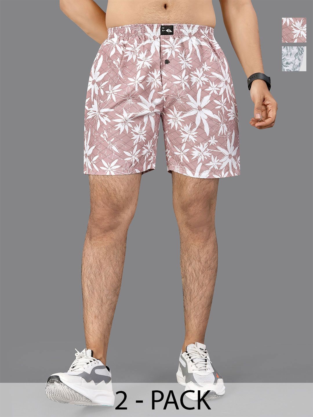FTX Pack Of 2 Printed Boxers-image-44
