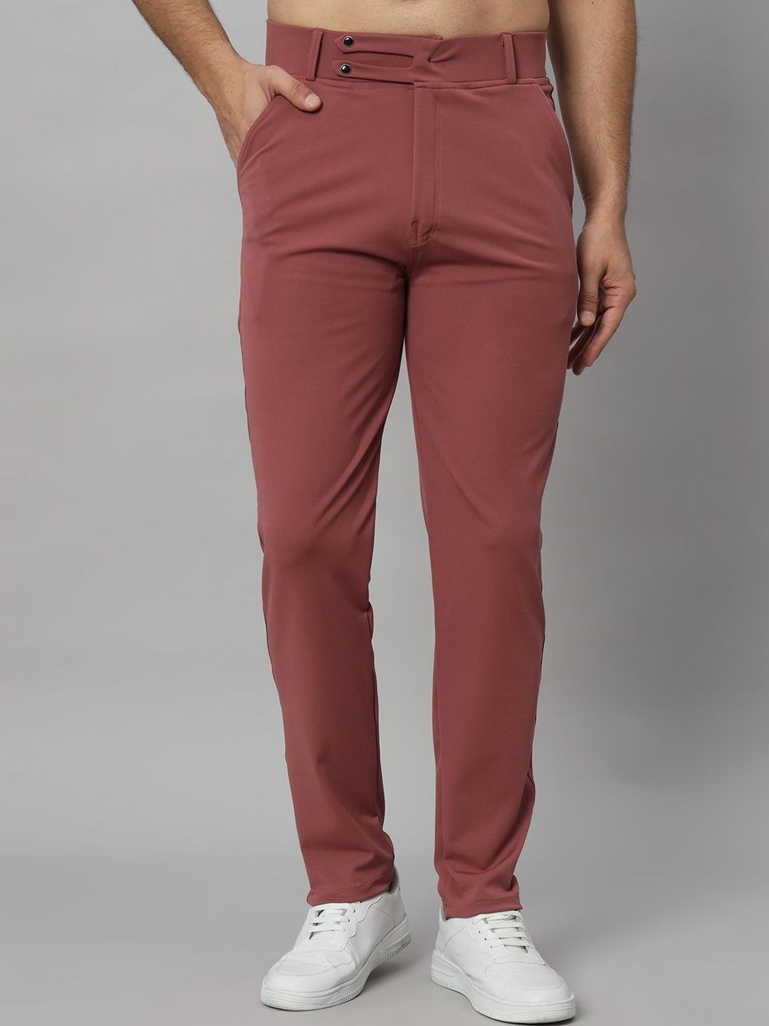 Veltick Men Easy Wash Trousers-image-42