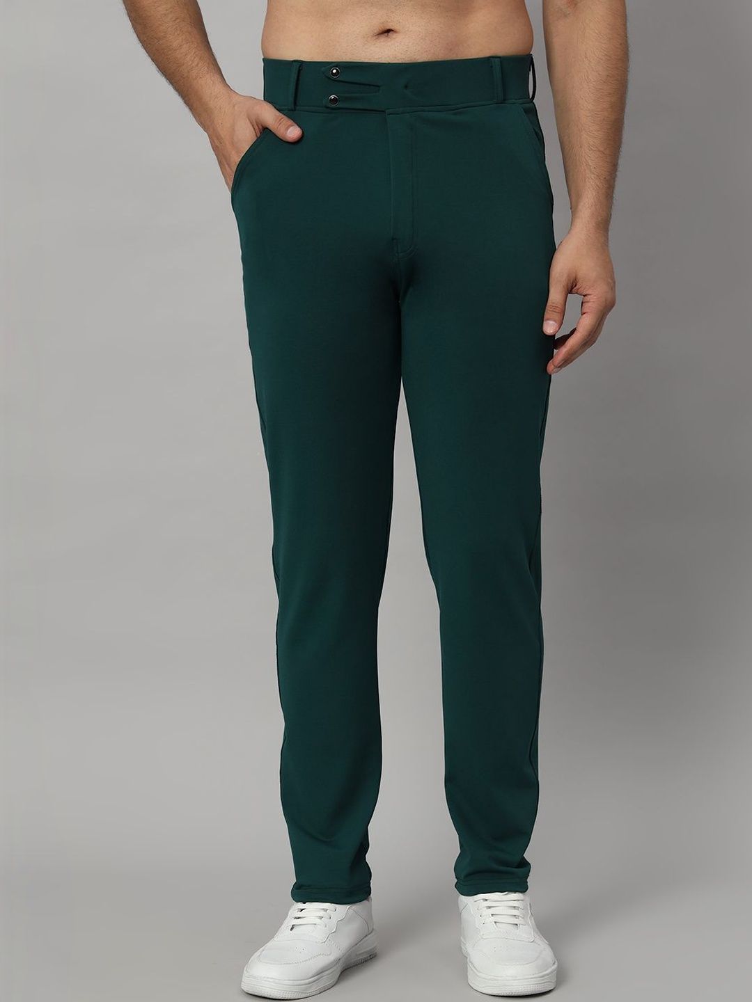 Veltick Men Easy Wash Trousers-image-47