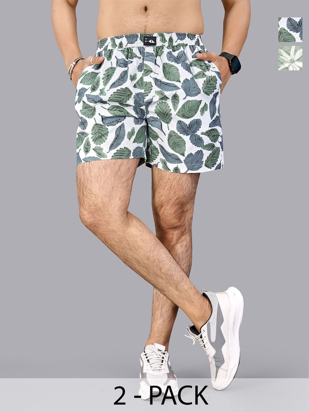 FTX Pack Of 2 Printed Boxers-picture-50