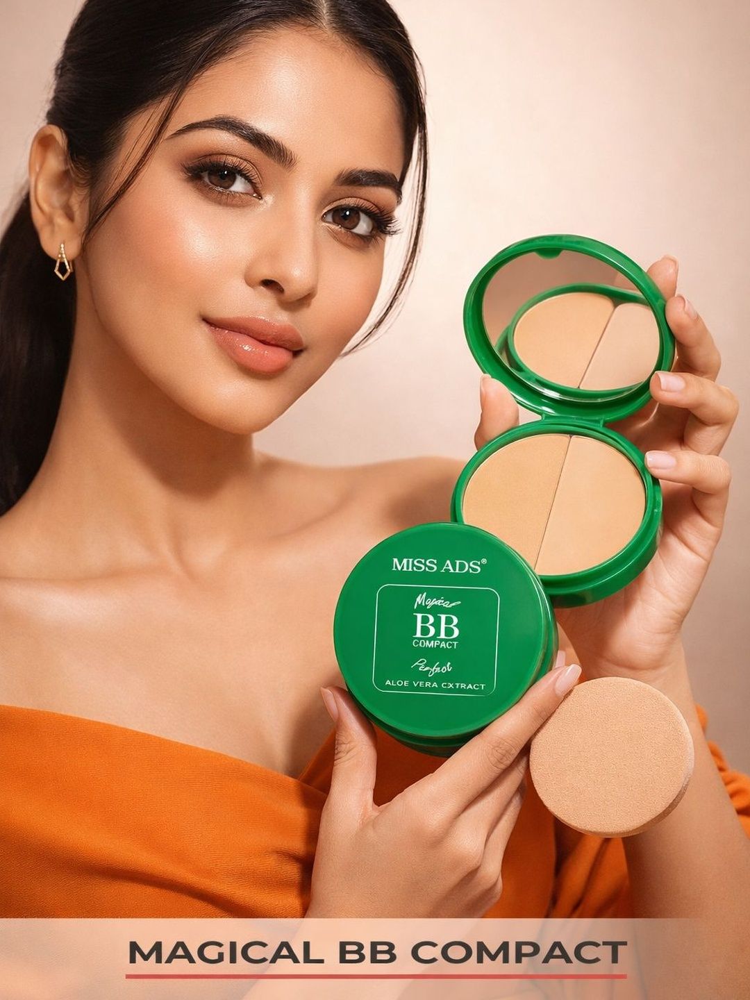MISS ADS Magical BB Compact 2-In-1 Compact Powder - MACP13 - 12 g-picture-11