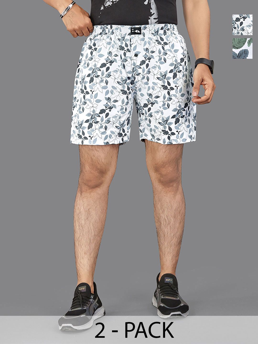 FTX Pack Of 2 Printed Boxers-picture-33
