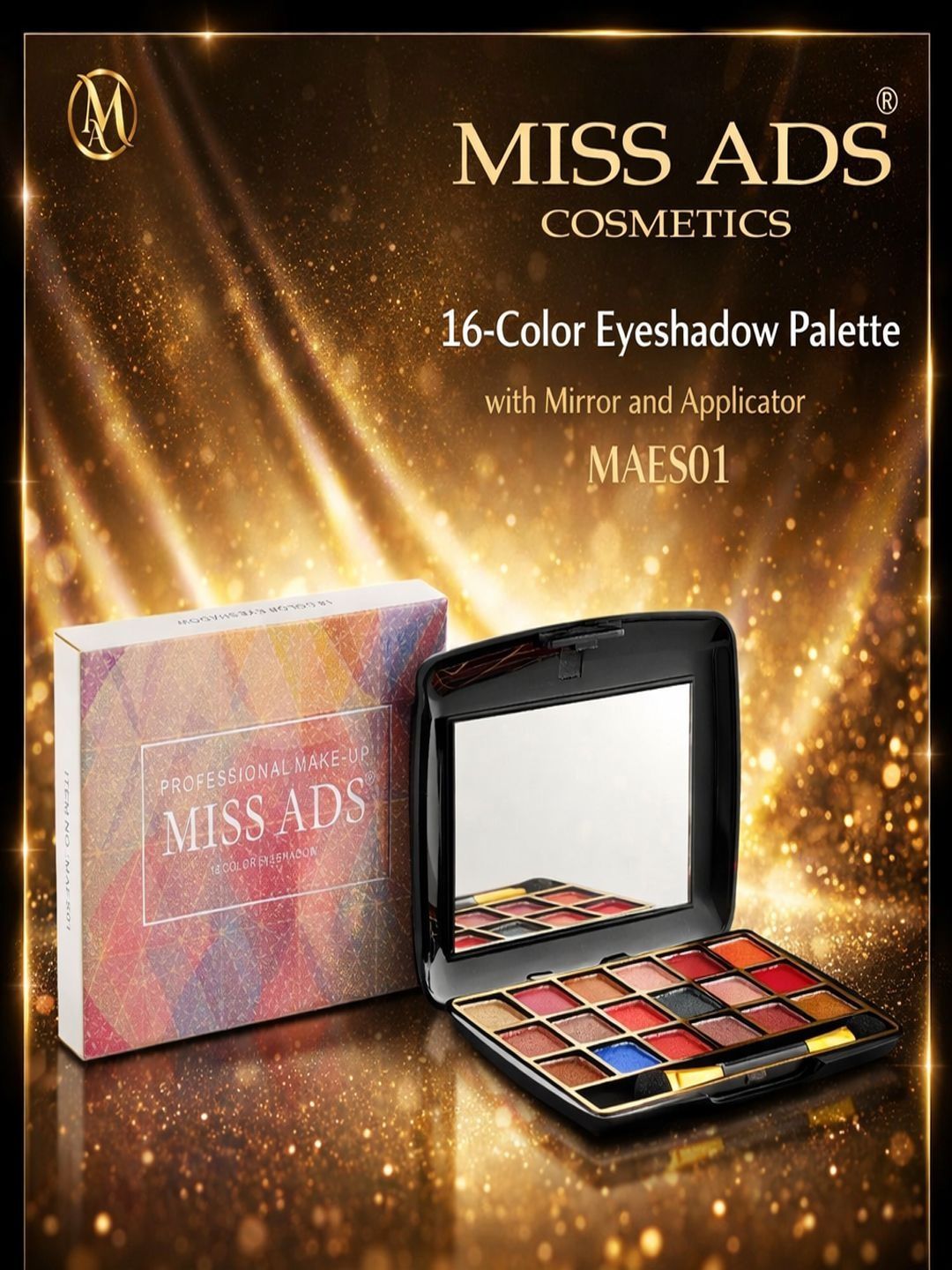 MISS ADS Eyeshadow Palette - 20 g - MAES01-picture-18
