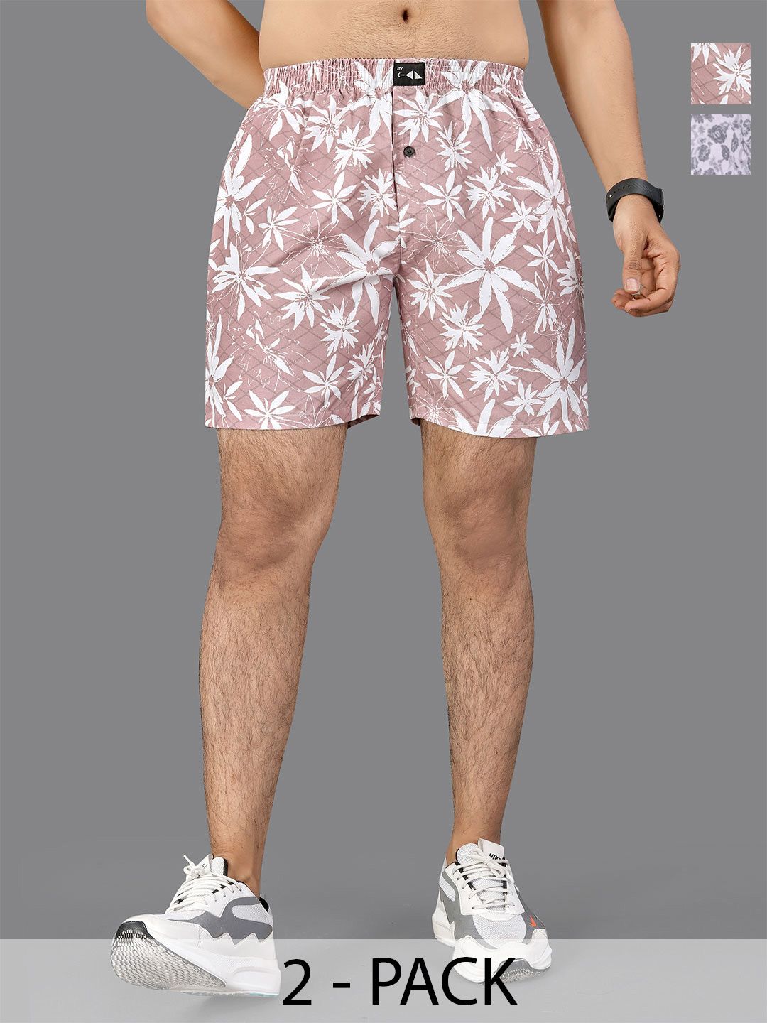 FTX Pack Of 2 Printed Boxers-image-42
