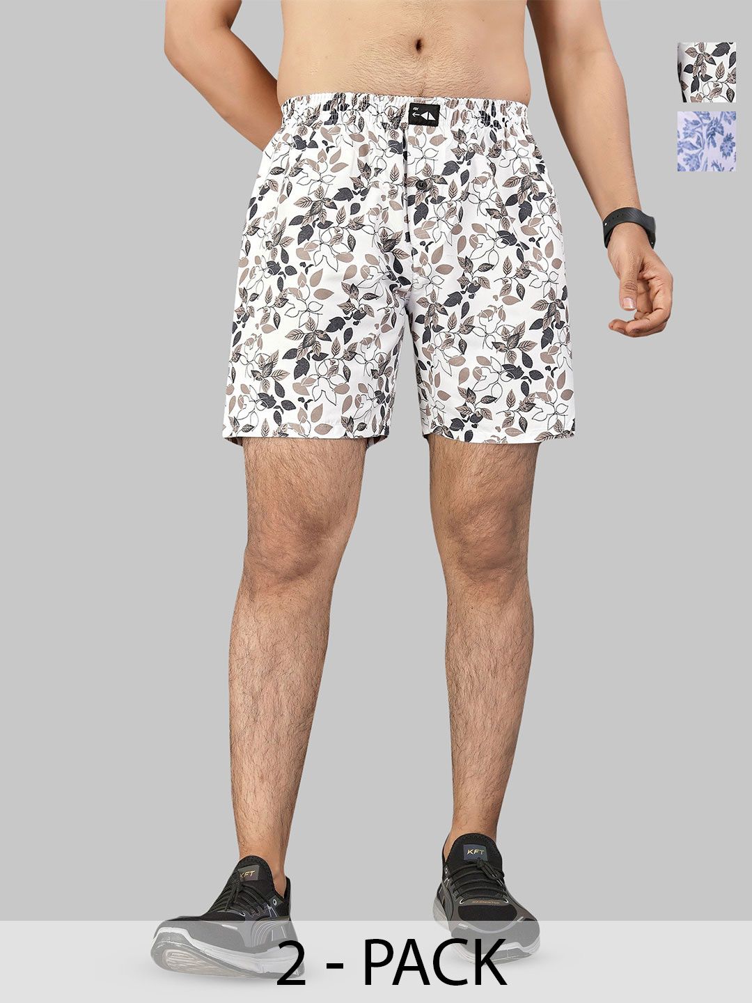 FTX Pack Of 2 Printed Boxers-picture-38