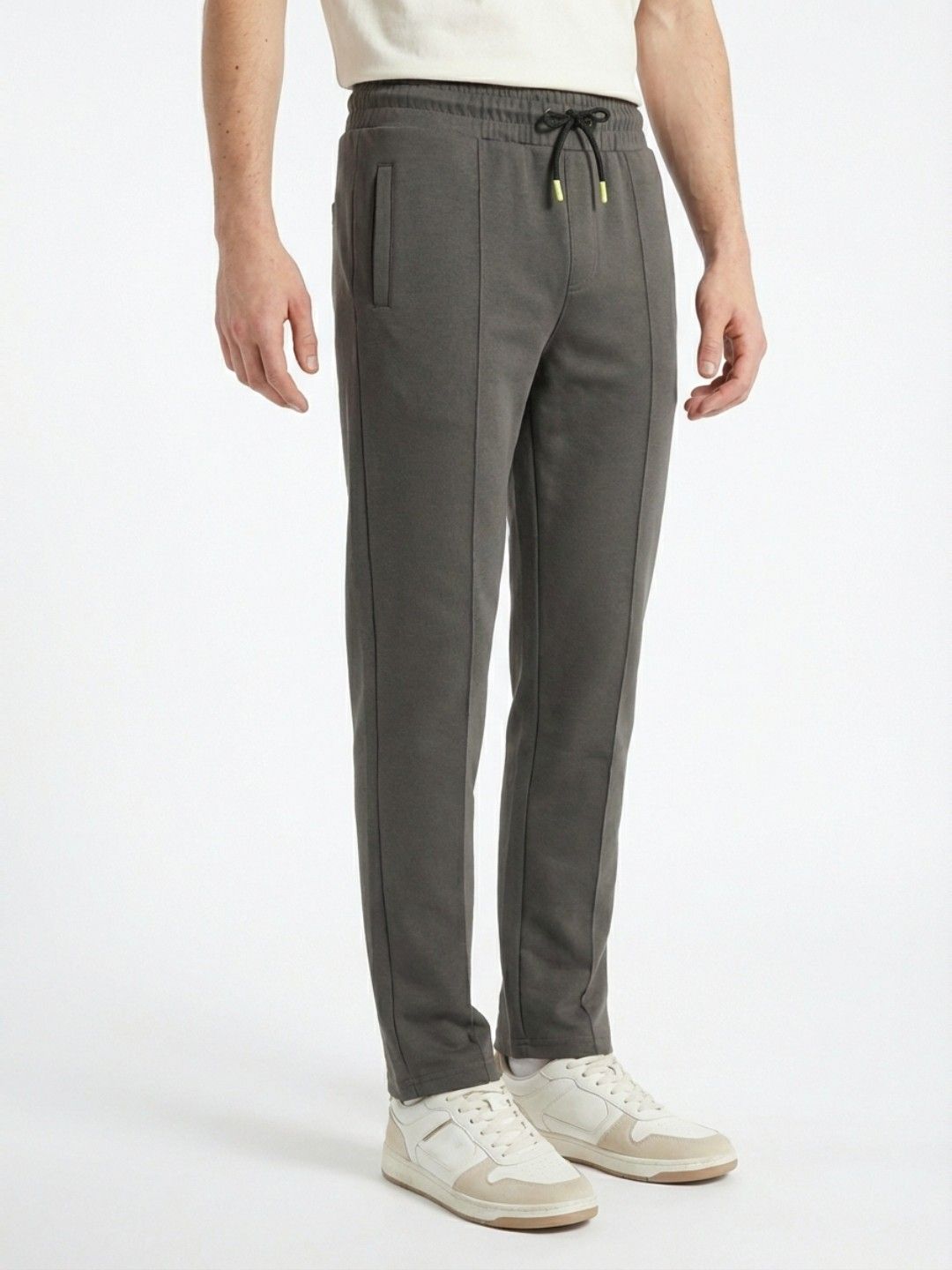 glitchez Men Panelled Track Pants-image-0