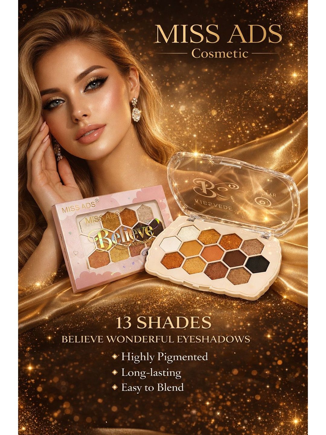 MISS ADS Eyeshadow Palette - 20 g - MAES051-picture-25