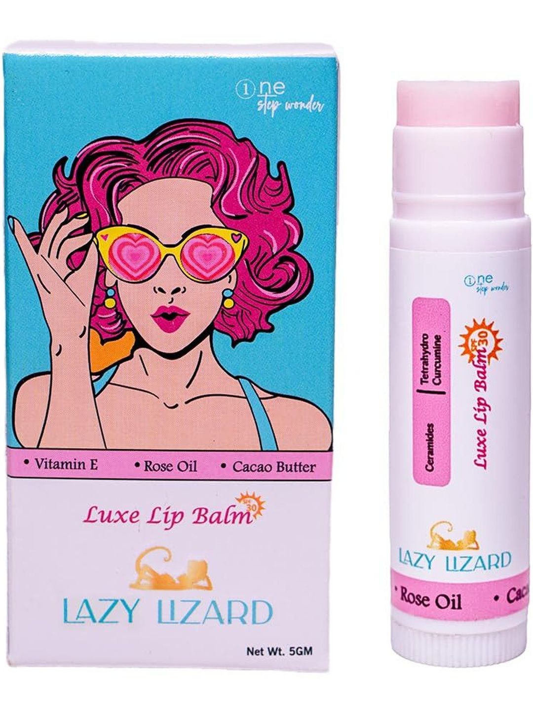 Lazy Lizard Luxe Lip Balm With Vitamin E & Shea Butter - Light Pink - 5 g-image-21