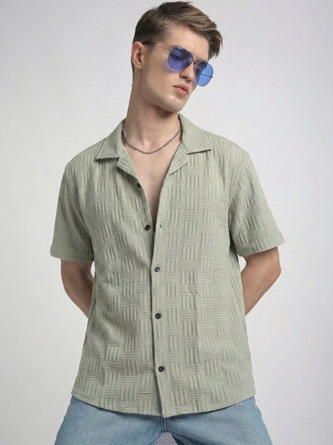 OQUENT Men Classic Casual Shirt-picture-55