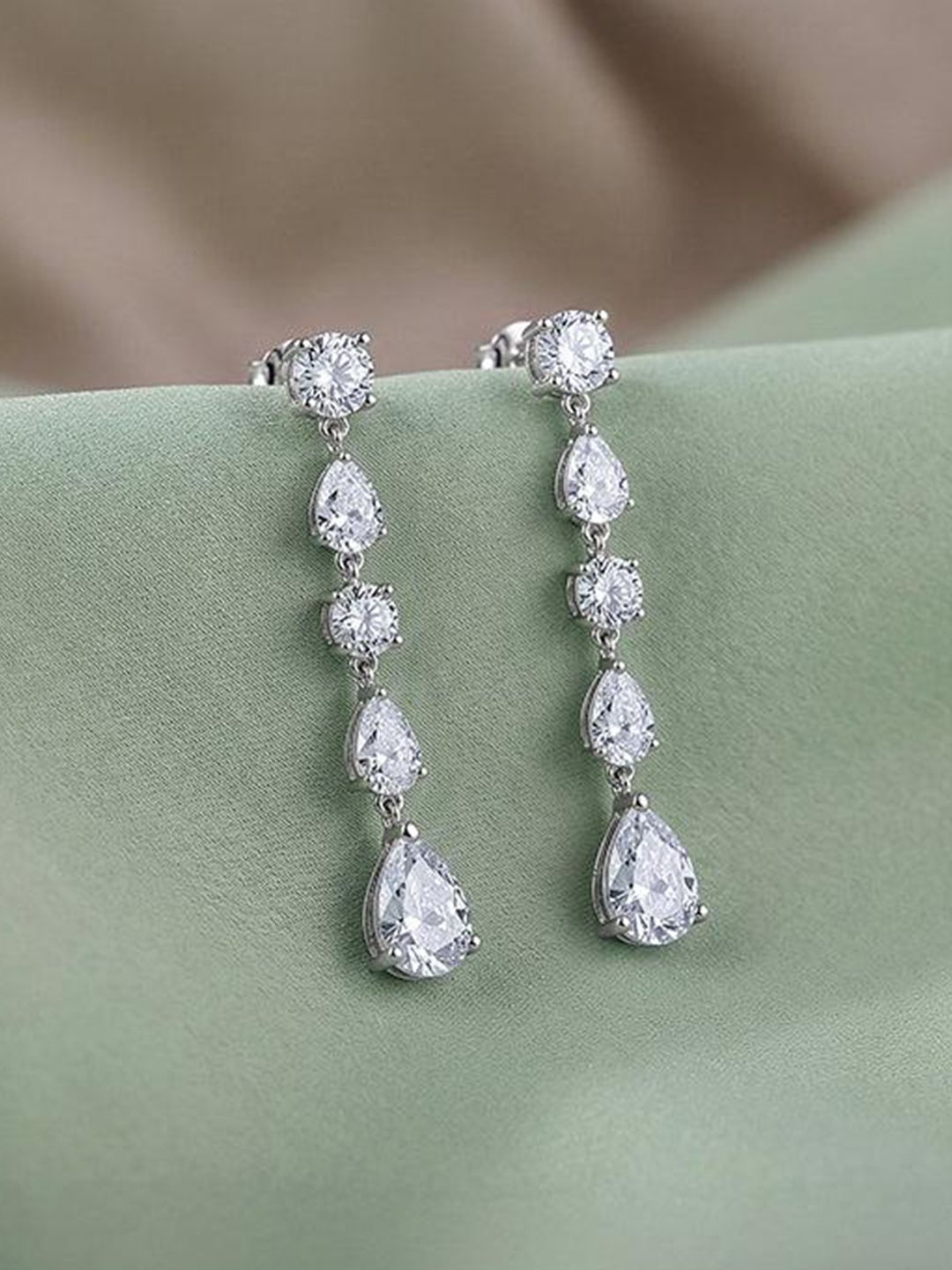 GIVA Teardrop Shaped Drop Earrings-picture-25
