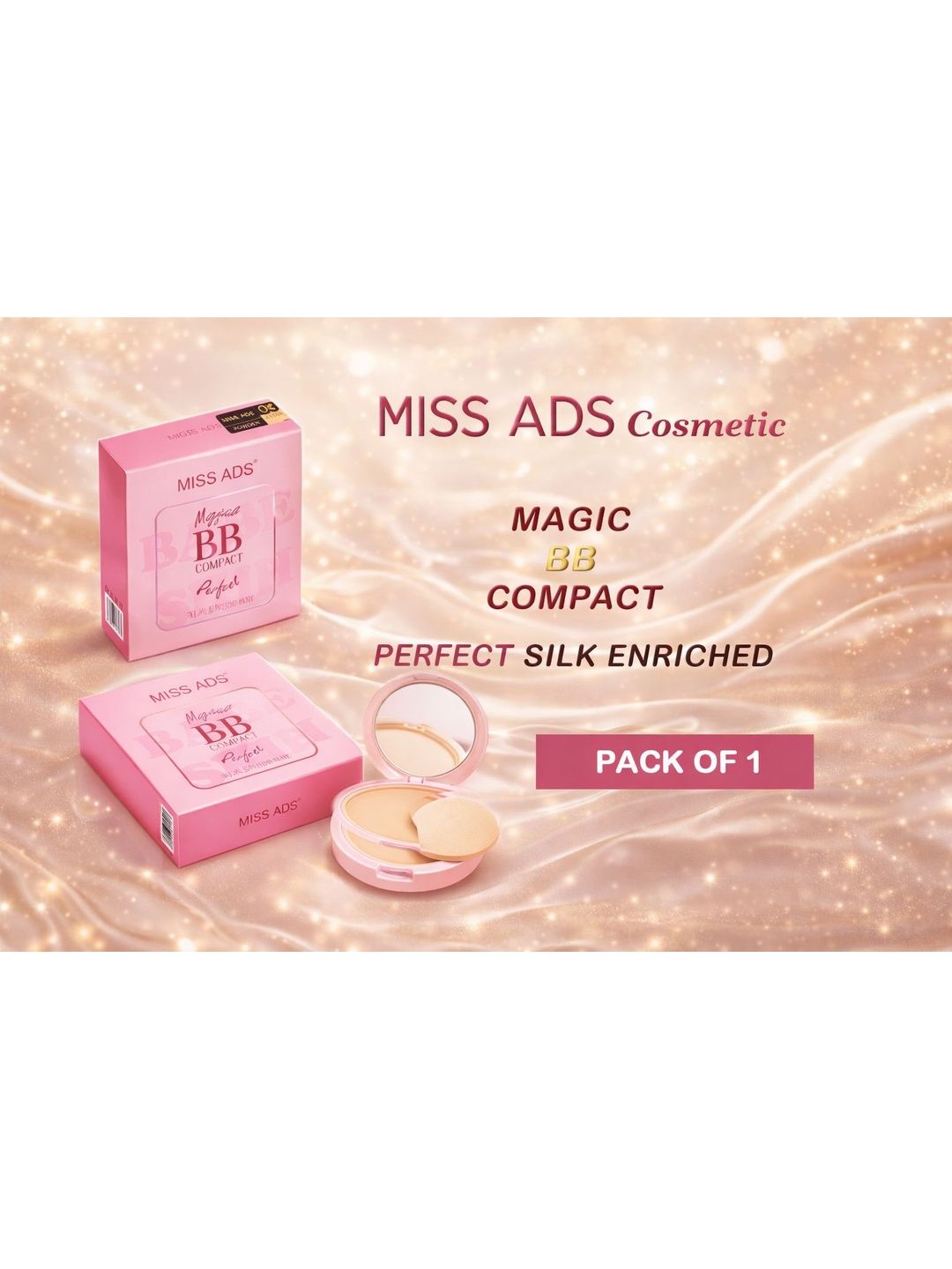 Miss Ads Magical BB Compact Perfect Silk Enriched - MACP011 - 12 g-picture-17
