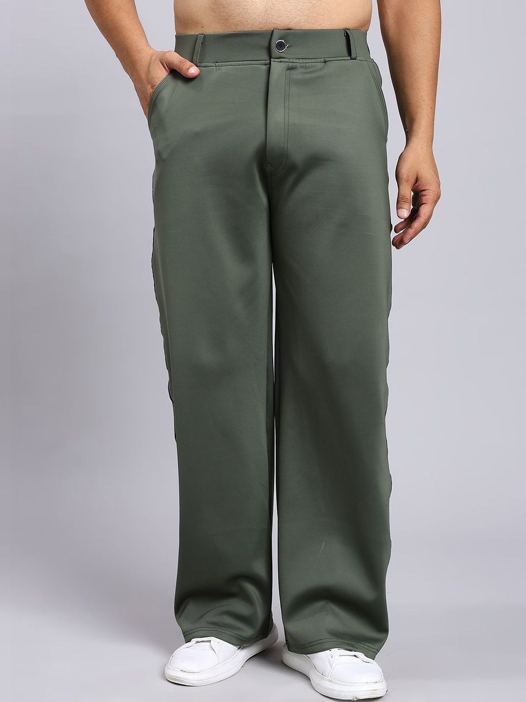Veltick Men Easy Wash Trousers-picture-51