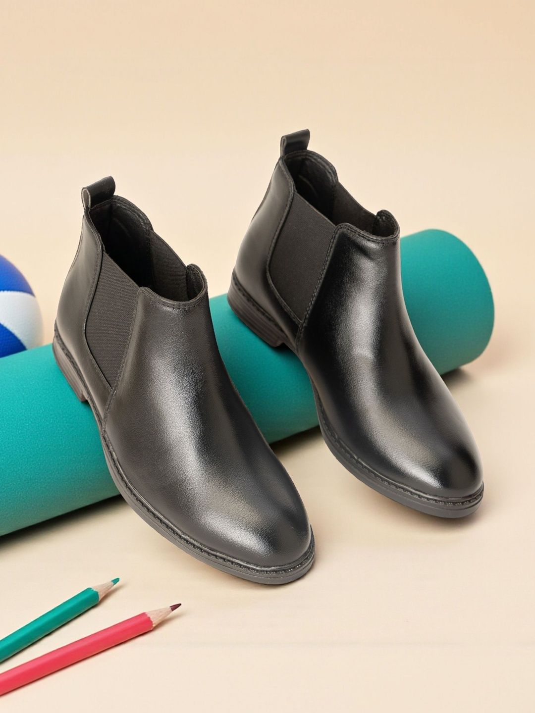 Freeplay Boys Round Toe Chelsea Boots-picture-46