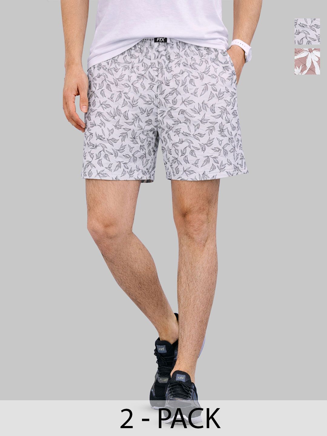 FTX Pack Of 2 Printed Boxers-image-47