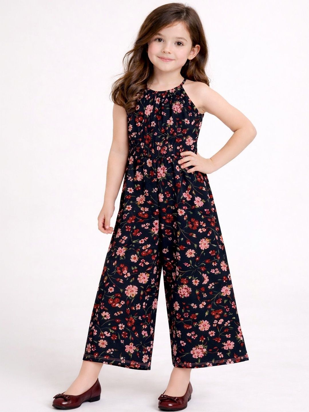 Lazy Shark Girls Printed Basic Jumpsuit-picture-48