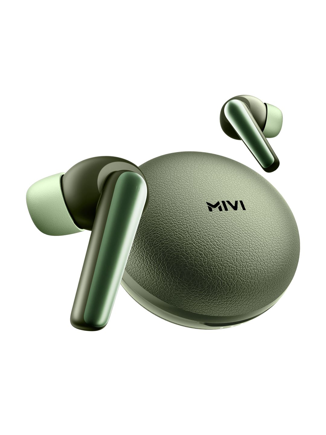 mivi DuoPods Aura TWS Earbuds - Forest Green-picture-34