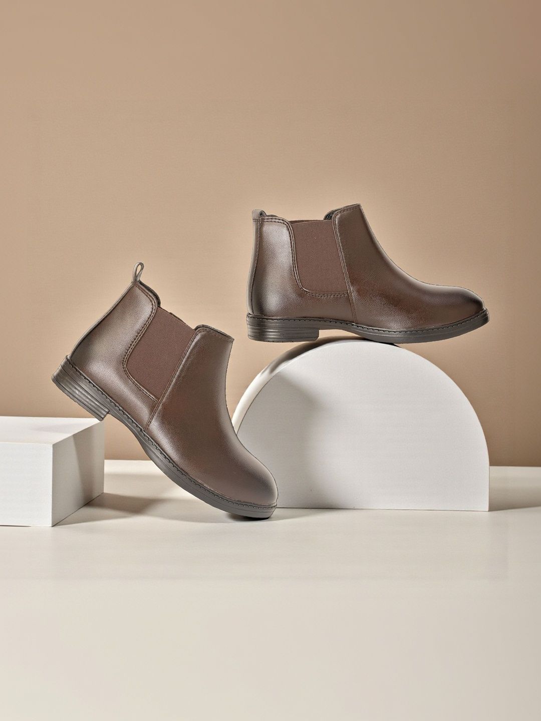 Freeplay Boys Round Toe Chelsea Boots-picture-57