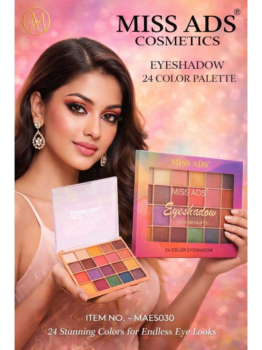 MISS ADS Eyeshadow Palette - 20 g - MAES030-picture-11