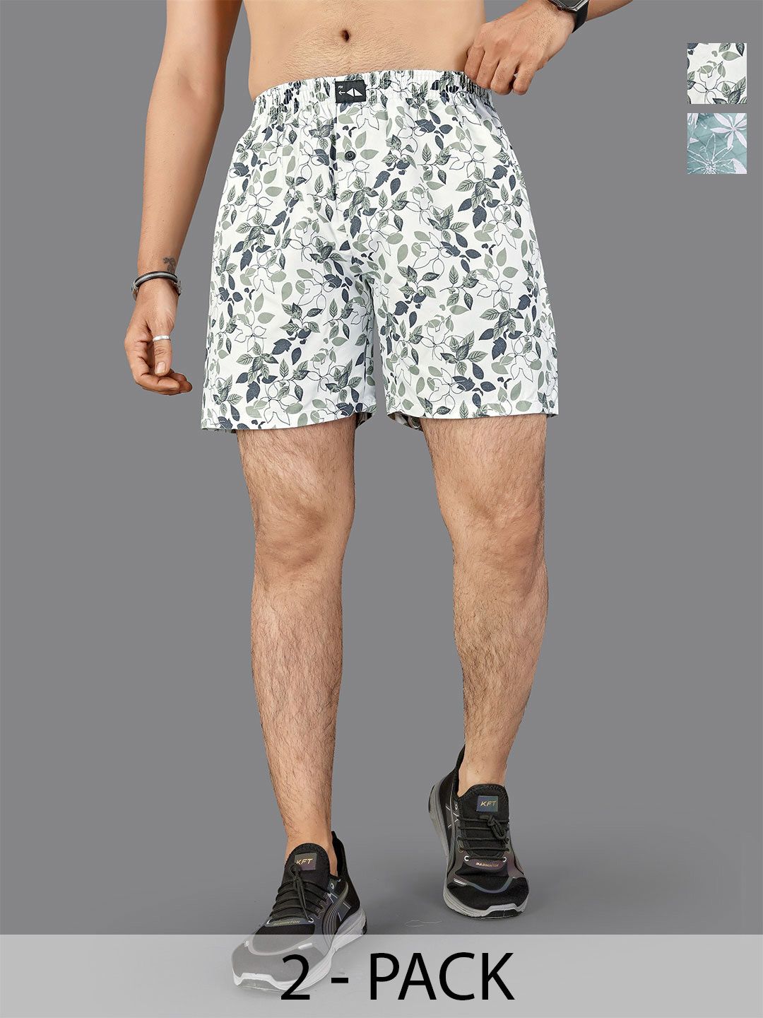 FTX Pack Of 2 Printed Boxers-picture-13