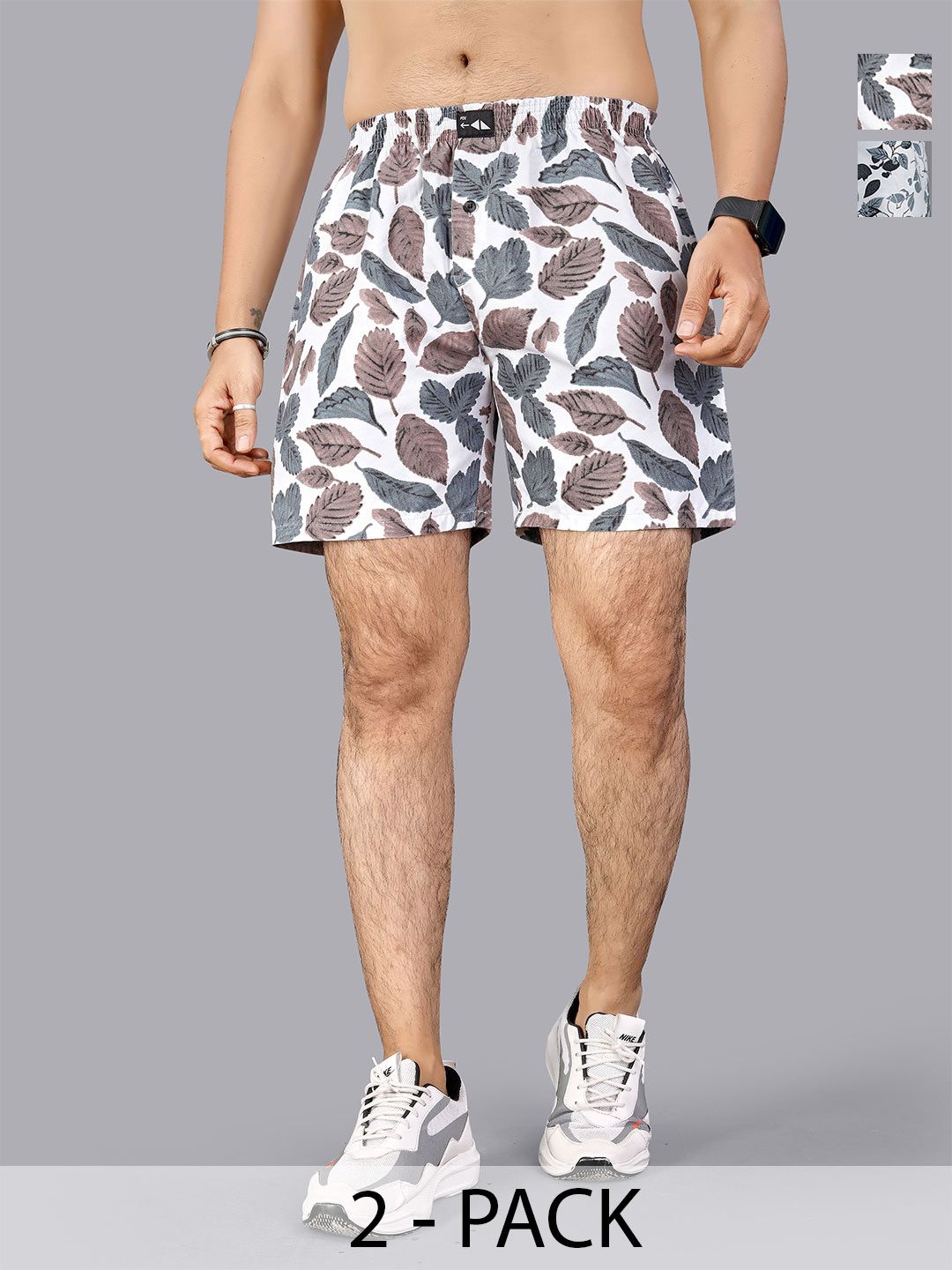 FTX Pack Of 2 Printed Boxers-picture-40