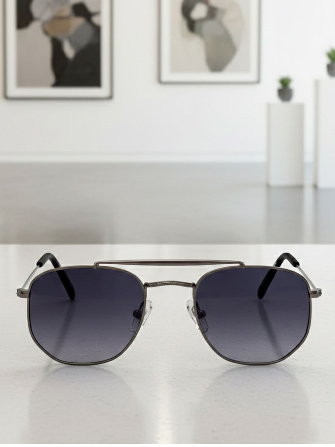The Roadster Lifestyle Co Unisex Full Rim UV Protected Lens Square Sunglasses-picture-11