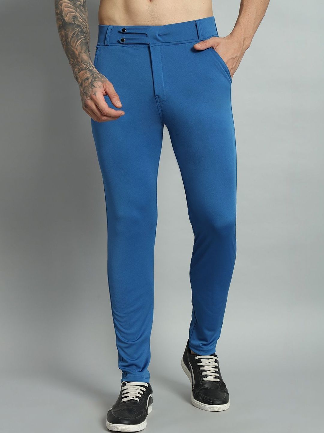 Veltick Men Easy Wash Trousers-picture-26