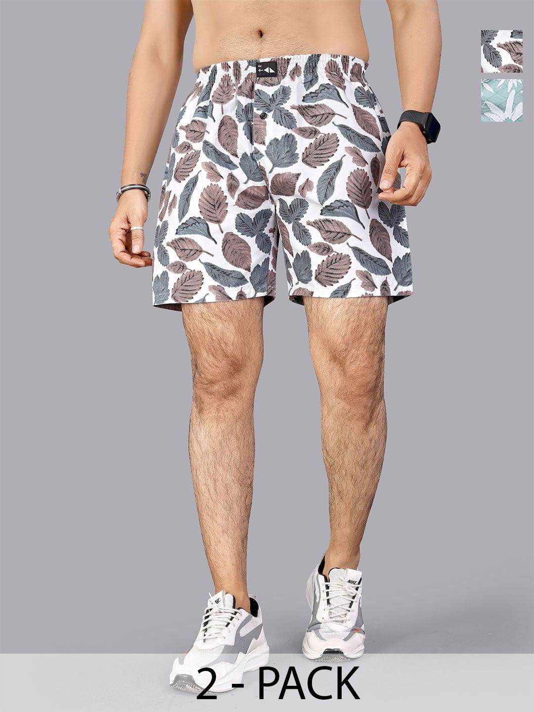 FTX Pack Of 2 Printed Boxers-picture-34