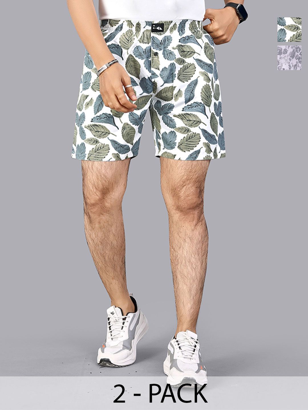 FTX Pack Of 2 Printed Boxers-image-37