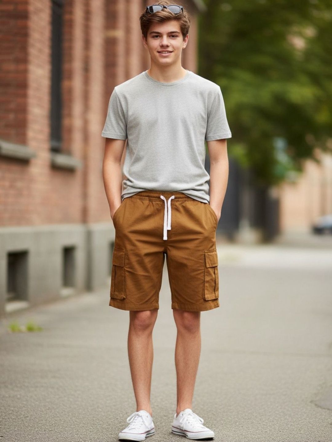 V-Mart Boys Cargo Shorts-image-20