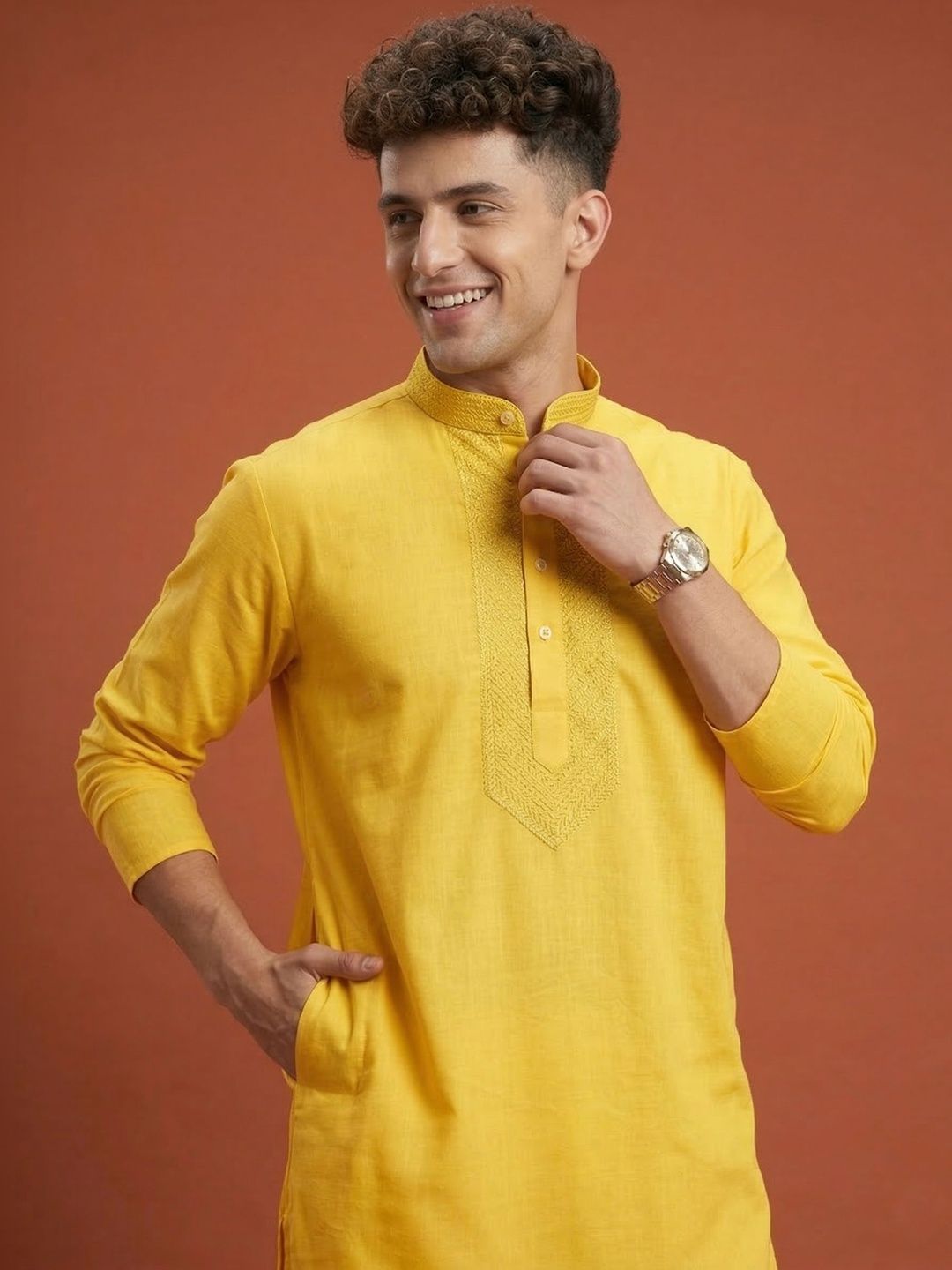 Anouk Men Embroidered Kurta-picture-41