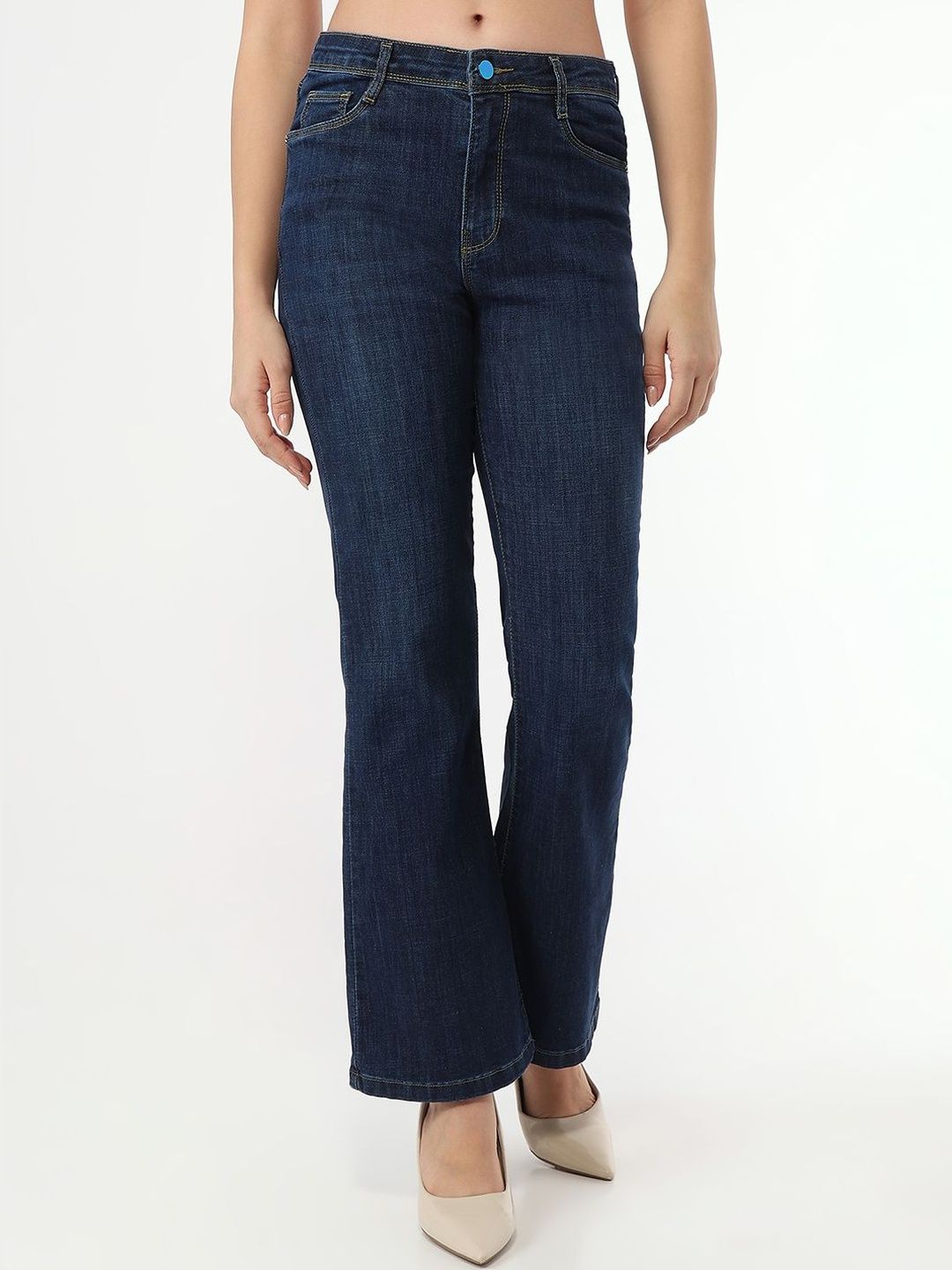 Kraus Jeans Women Flared High-Rise Jeans-picture-28