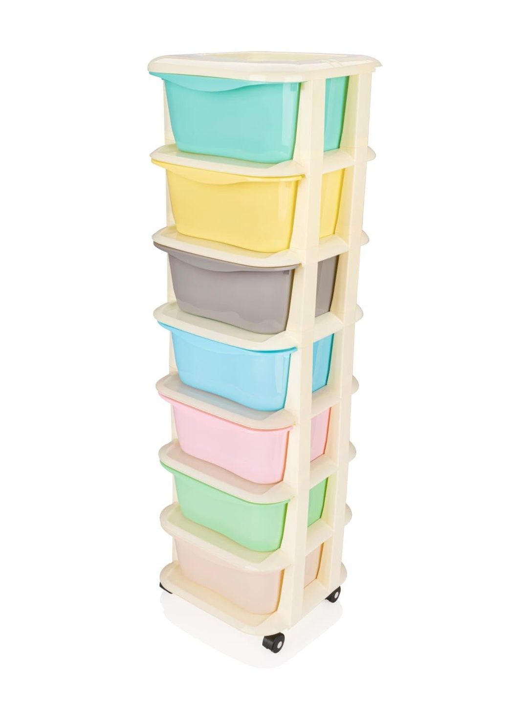 KITCHIVO Blue & Pink 7 Layer Drawer Organisers-image-34
