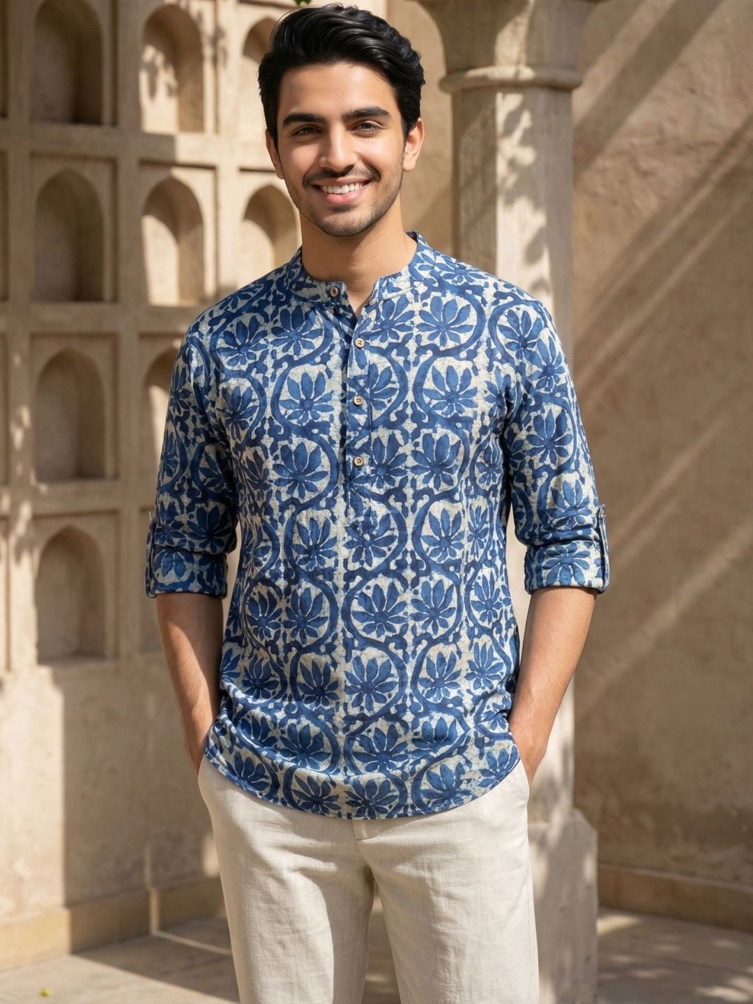 Anouk Mirage Men Printed Kurta-picture-30