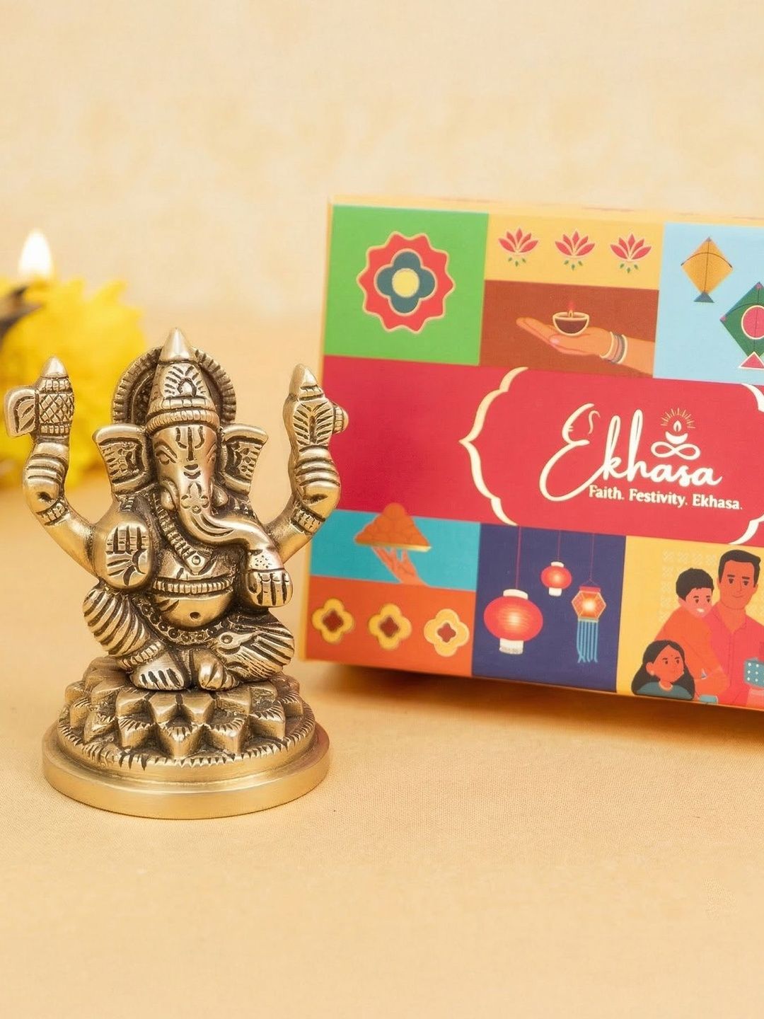 Ekhasa Gold-Toned Showpiece-picture-19