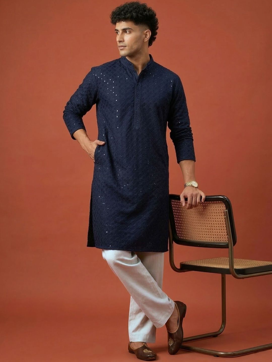 Anouk Men Embroidered Kurta-picture-48