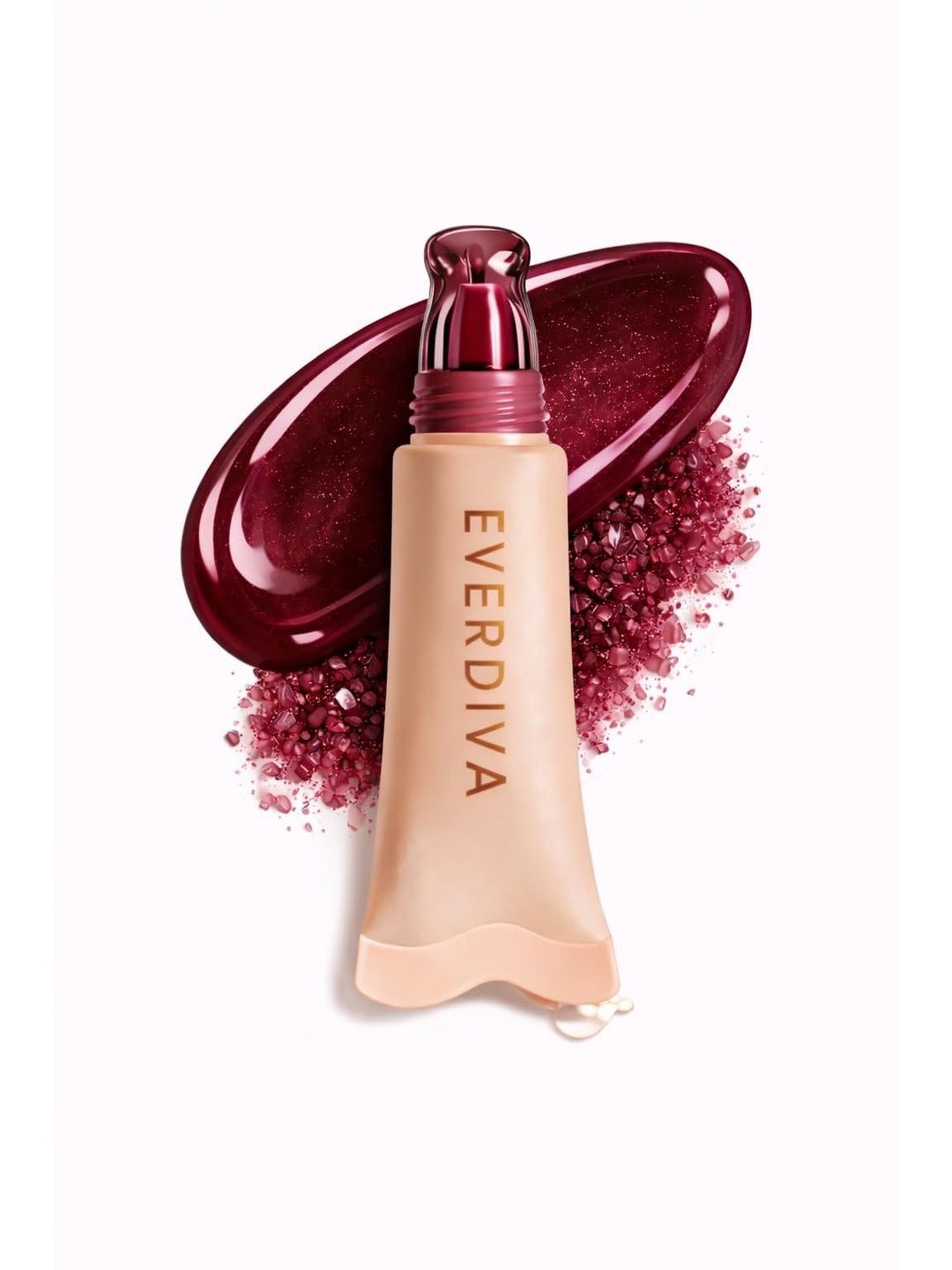 everdiva Non-Sticky Hydrating Lip Gloss - 20 ml - Cherry