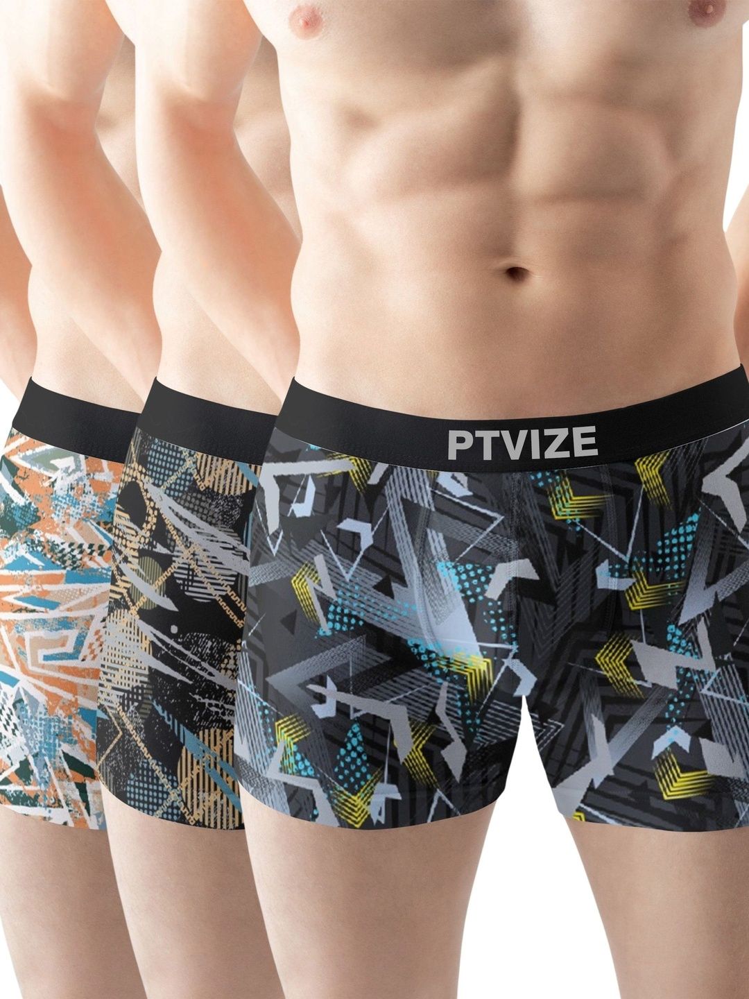PTVIZE Pack of 3 Trunks-picture-32