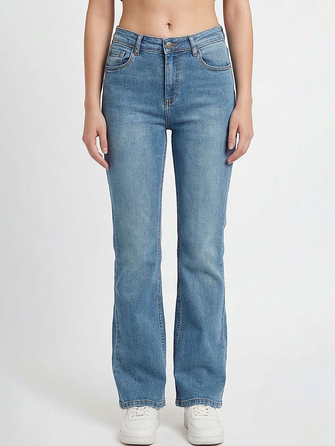 Kraus Jeans Women Flared High-Rise Jeans-picture-30