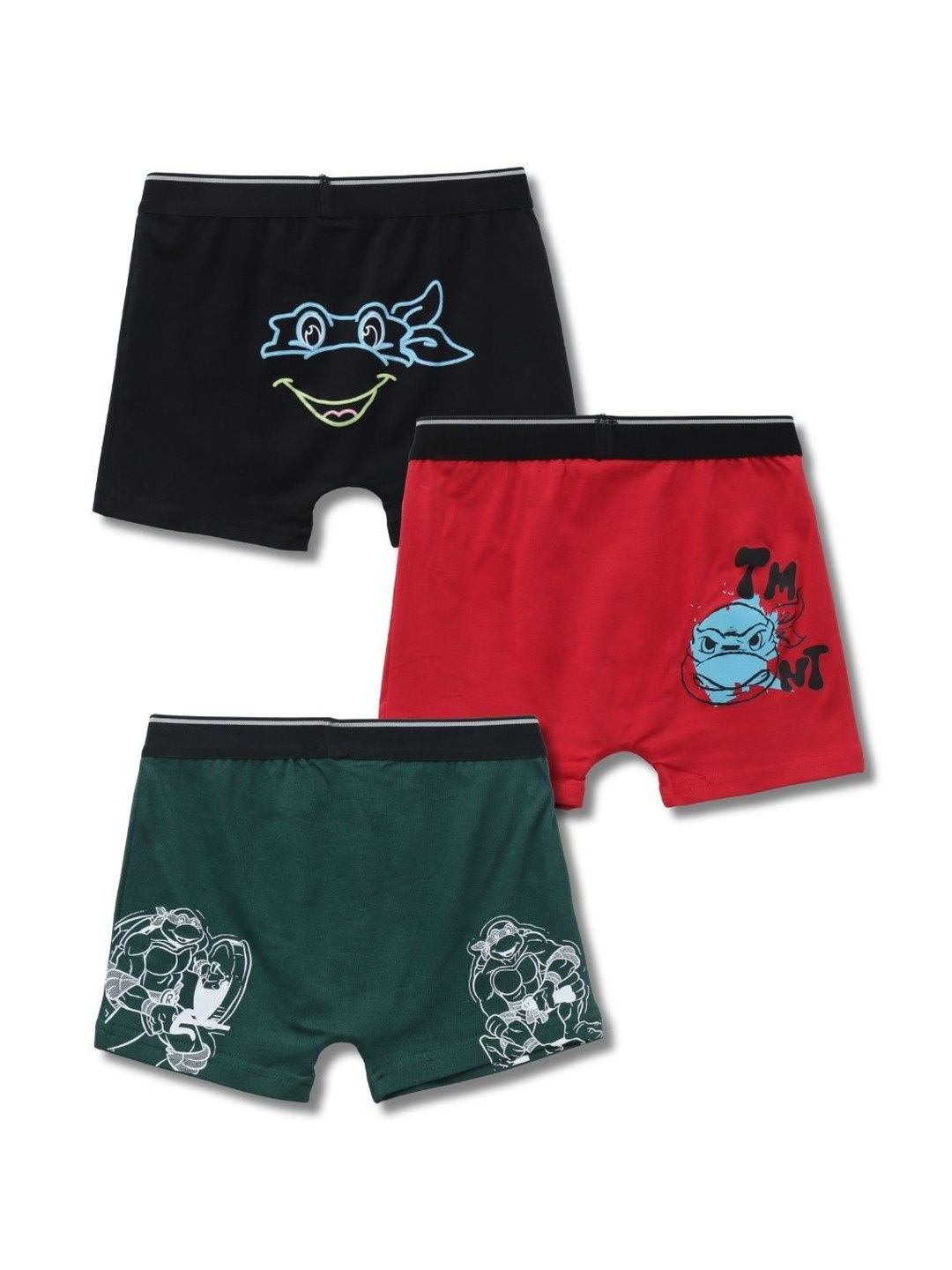 Button Bear Boys Pack of 3 Cotton Printed Trunks-picture-32