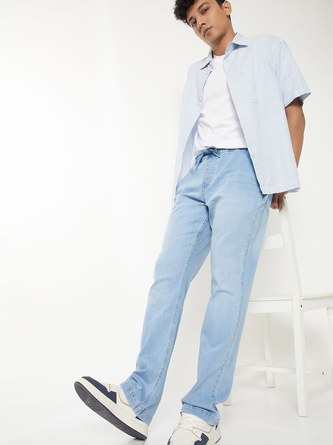 max Men Regular Fit Mid-Rise Stretchable Jeans-picture-31