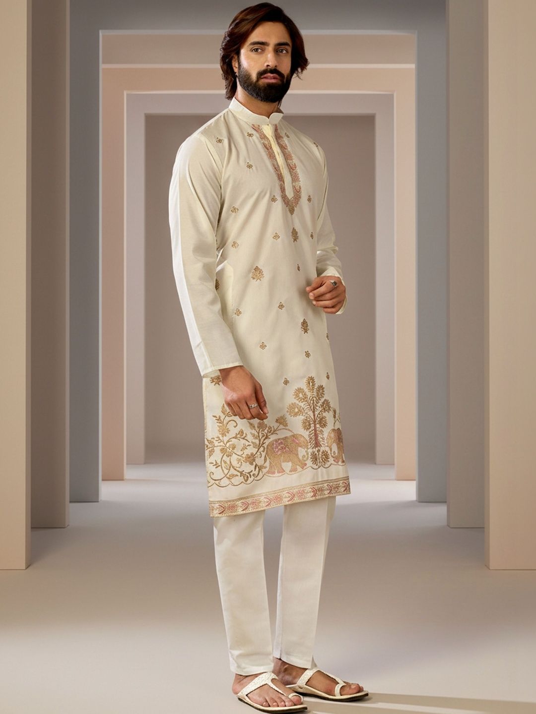 INDIROOP Men Kurta-picture-12