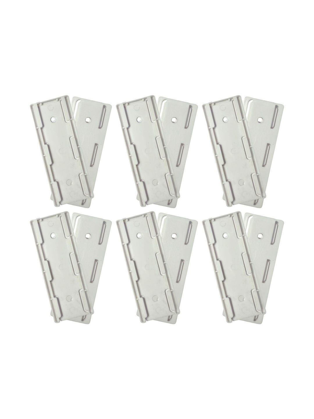 BESTZONE RETAIL MALL 6-Pcs Transparent Self Adhesive Power Strip Holder-picture-36