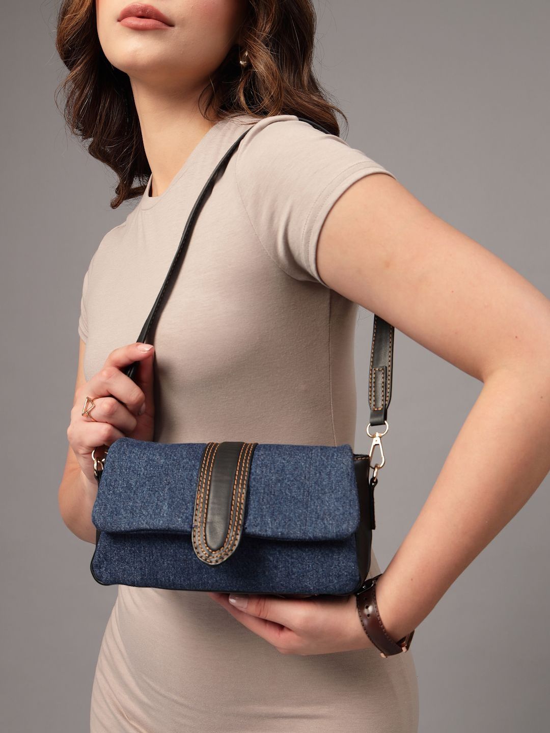 French Connection Textured Shoulder Bag-picture-37