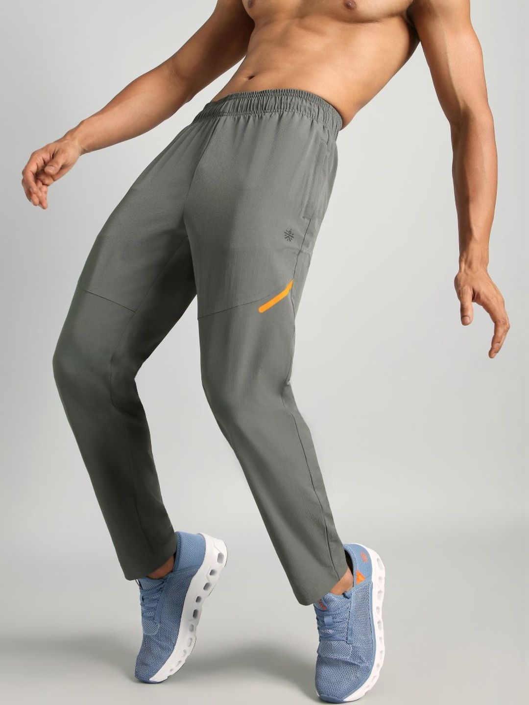 CULT Men's Dark Grey Power Pop Training Trackpants-picture-24