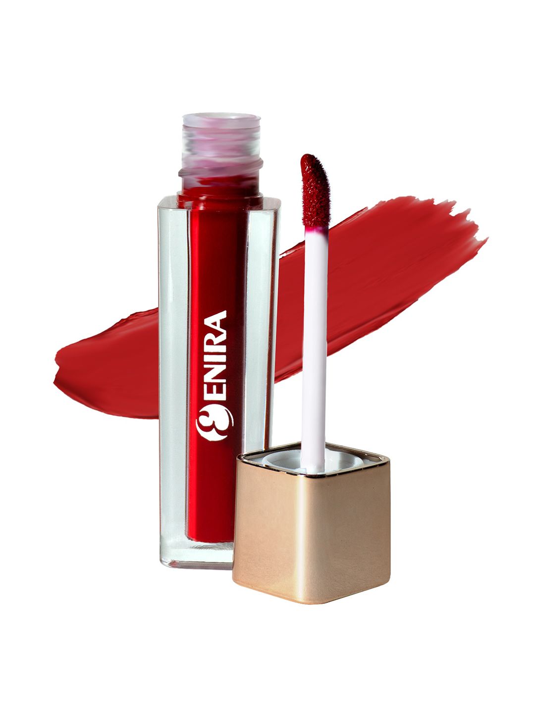 ENIRA Opulent Glam Liquid Lipstick- 4 ml- Bright Red-image-47