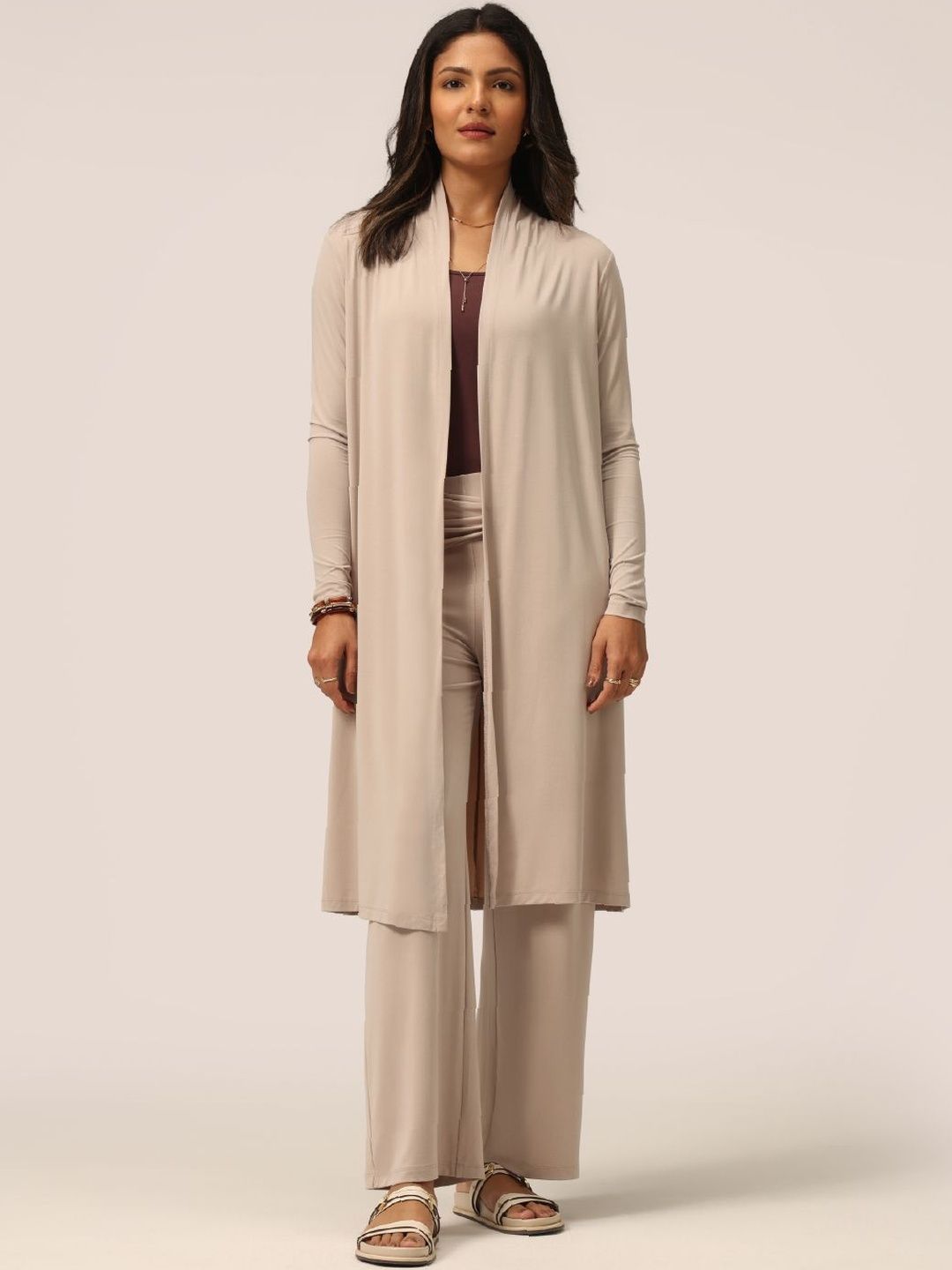 Blissclub Women Longline Shrug-image-32