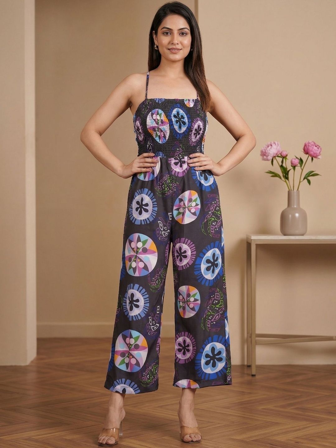 DressBerry Printed Basic Jumpsuit-picture-36
