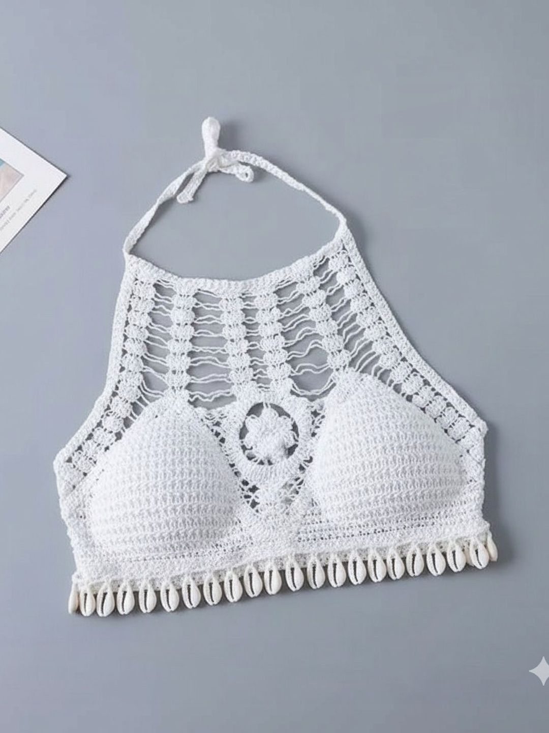 hug nation Embellished Cotton Bralette Crop Top-picture-31