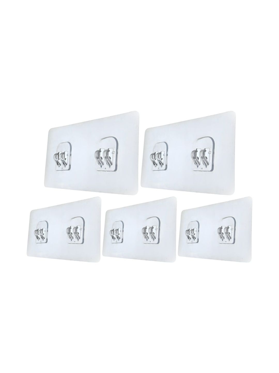 BESTZONE RETAIL MALL 5-Pcs Beige Self Adhesive Wall Hooks-picture-27
