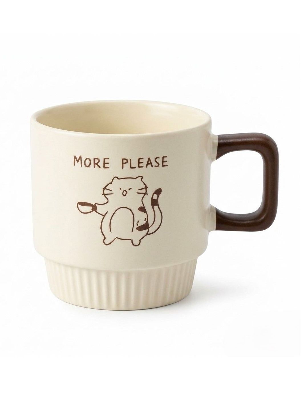 Femora White Graphic Printed Glass Cups and Mugs-image-23